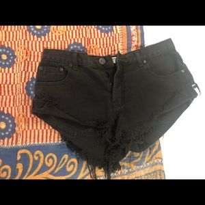 One teaspoon black bandit shorts